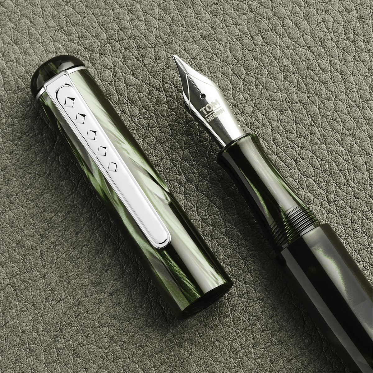 Tom Hessin Charles "Highland Green" Fountain Pen - Pen Boutique Ltd
