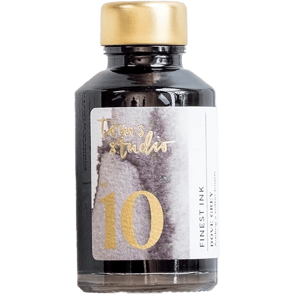 Tom's Studio Ink Bottles - 10 Dove Grey - 50ml - Pen Boutique Ltd