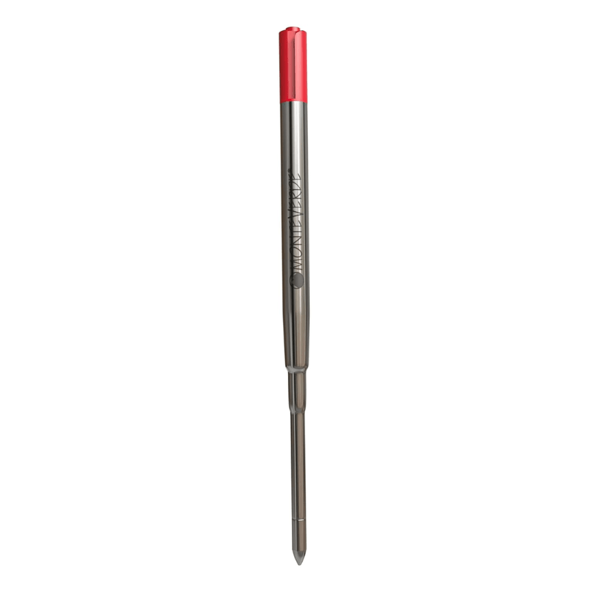 Monteverde Soft Ballpoint Refill (to fit Parker) - Red - Medium Point (1/pack) - Pen Boutique Ltd