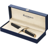 Waterman Exception Fountain Pen - Black - Gold Trim (Slim) - Pen Boutique Ltd