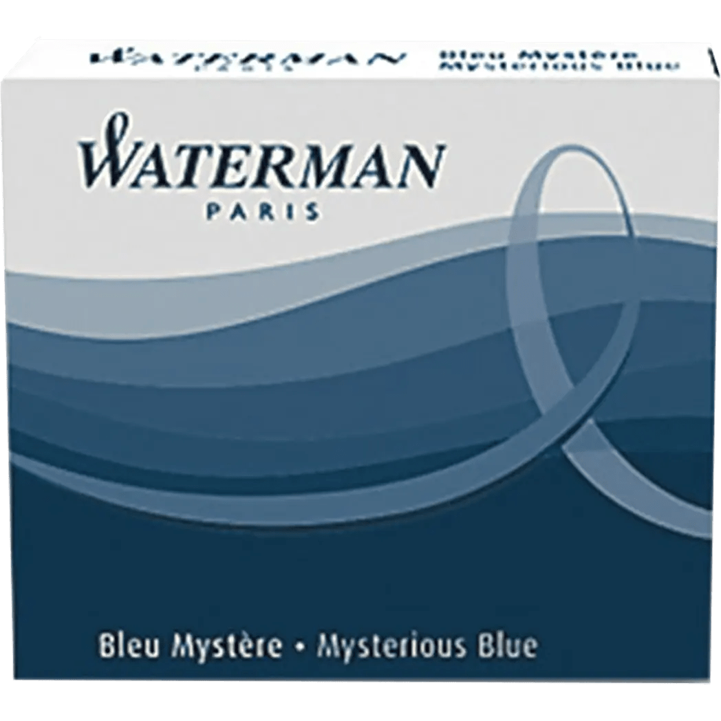 Waterman Ink Cartridges - Mysterious Blue - Pen Boutique Ltd