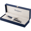 Waterman Hemisphere Ballpoint Pen - Colour Blocking Black & Blue - Pen Boutique Ltd