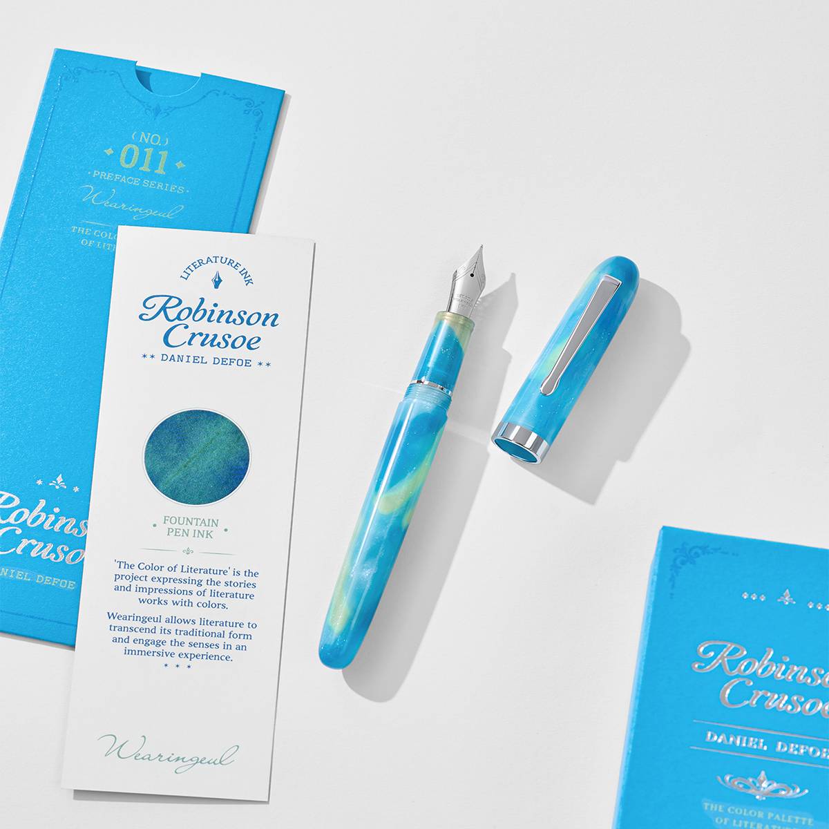 Wearingeul The Preface Fountain Pen - Robinson Crusoe Literature Series No. 011 - Pen Boutique Ltd