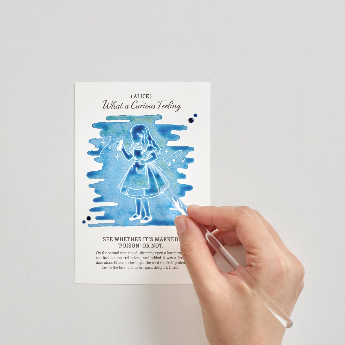 Wearingeul Alice's Color Swatch Postcard Set – Impression Paper (16 Sheets) - Pen Boutique Ltd
