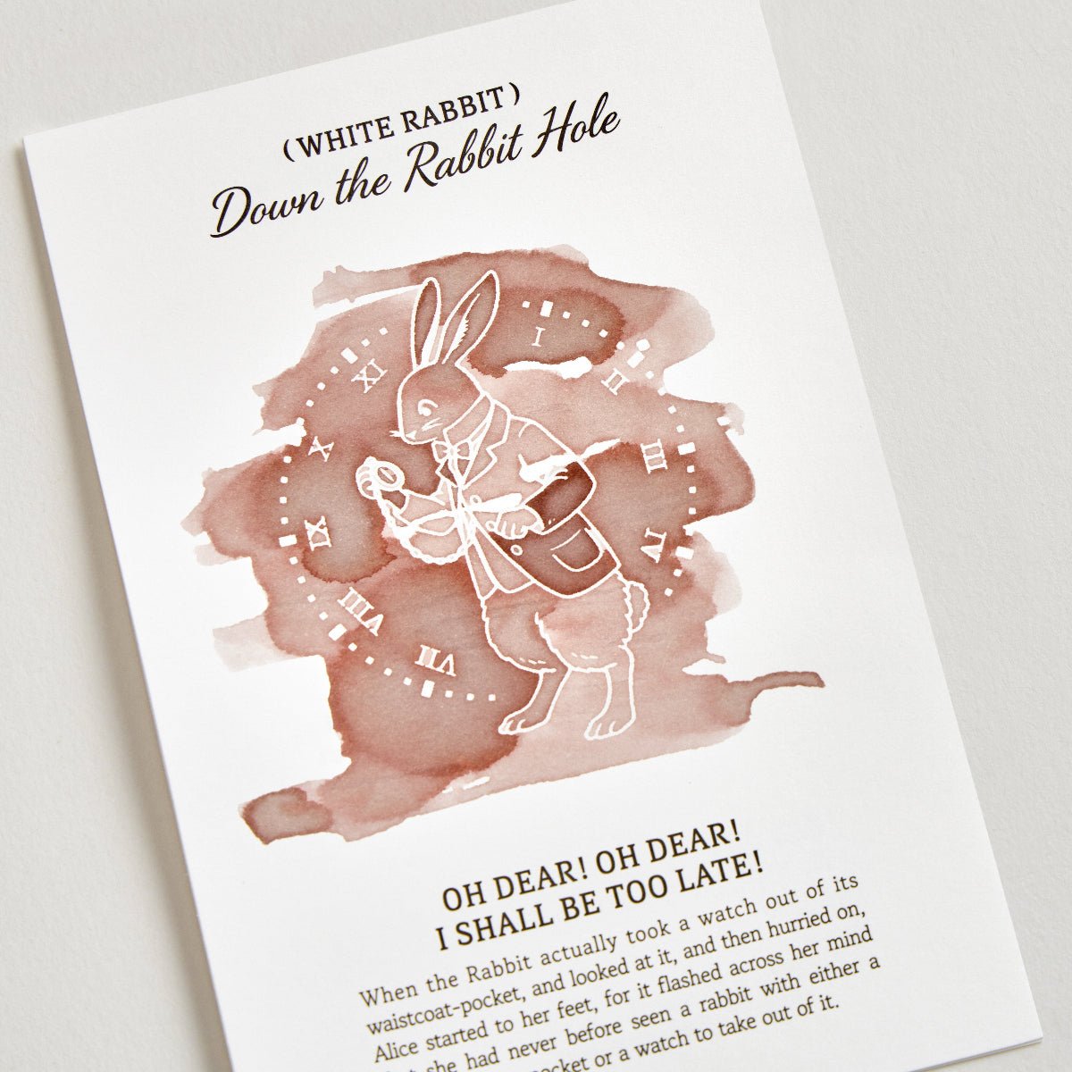 Wearingeul Alice's Color Swatch Postcard Set – Impression Paper (16 Sheets) - Pen Boutique Ltd