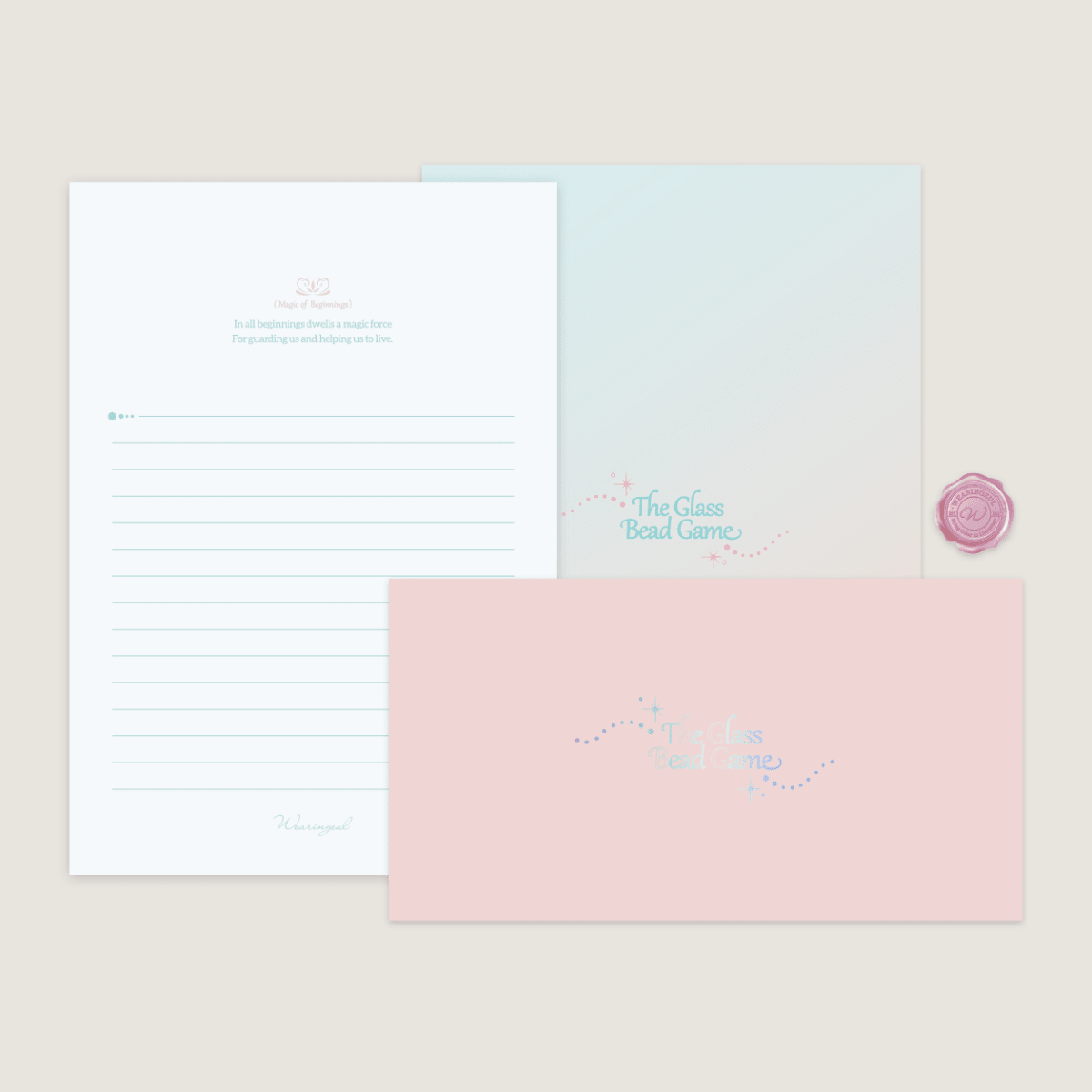 Wearingeul World Literature Reservoir Letter Set - B6 - Pen Boutique Ltd