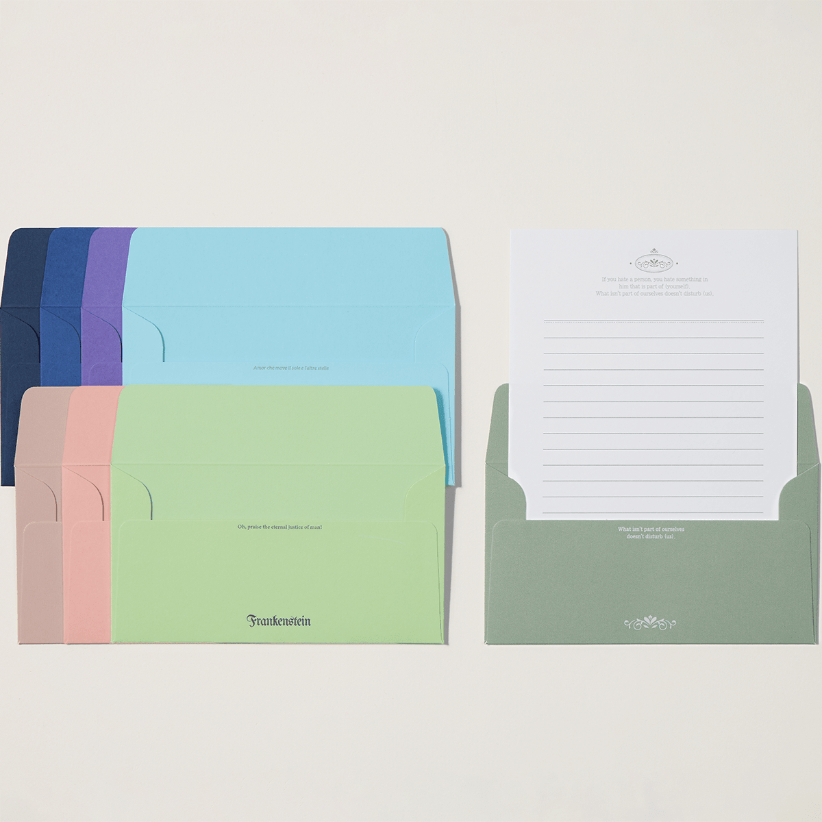 Wearingeul World Literature Reservoir Letter Set - B6 - Pen Boutique Ltd