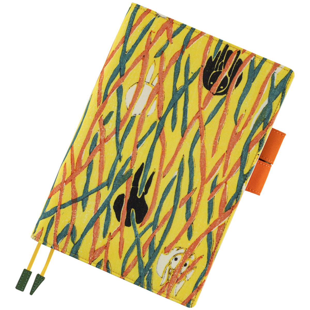 Hobonichi Cousin Cover - Unsodo: Bijutsukai Wild Rabbits - A5 - Pen Boutique Ltd