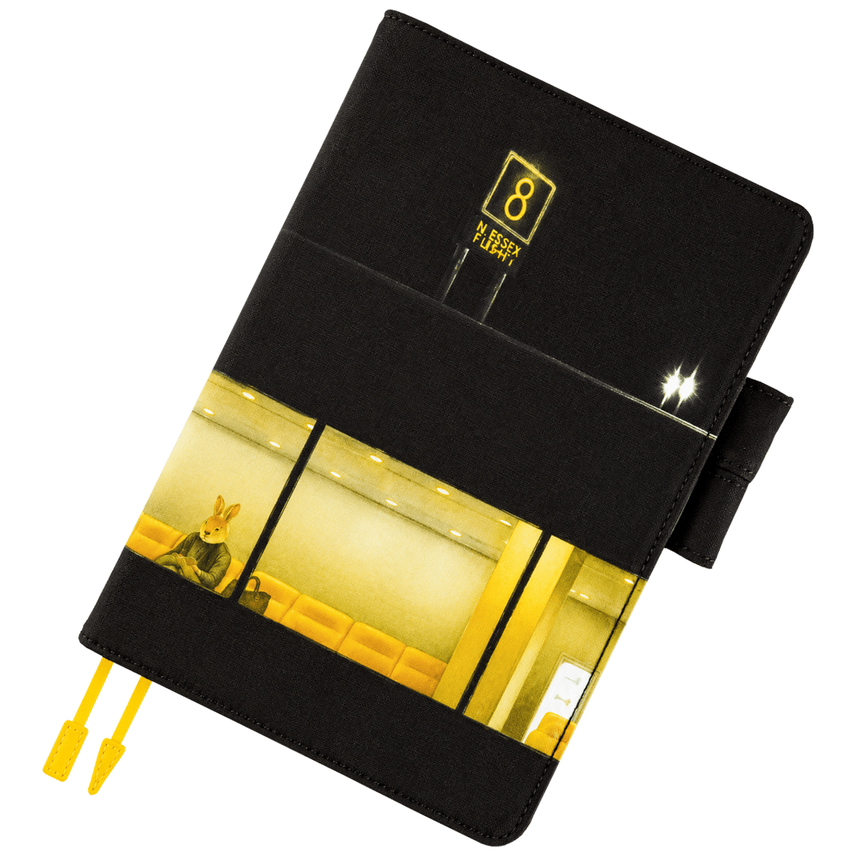 Hobonichi 2027 Cousin Cover - Akiko Miyakoshi: An Airport at Night - A5 - Pen Boutique Ltd
