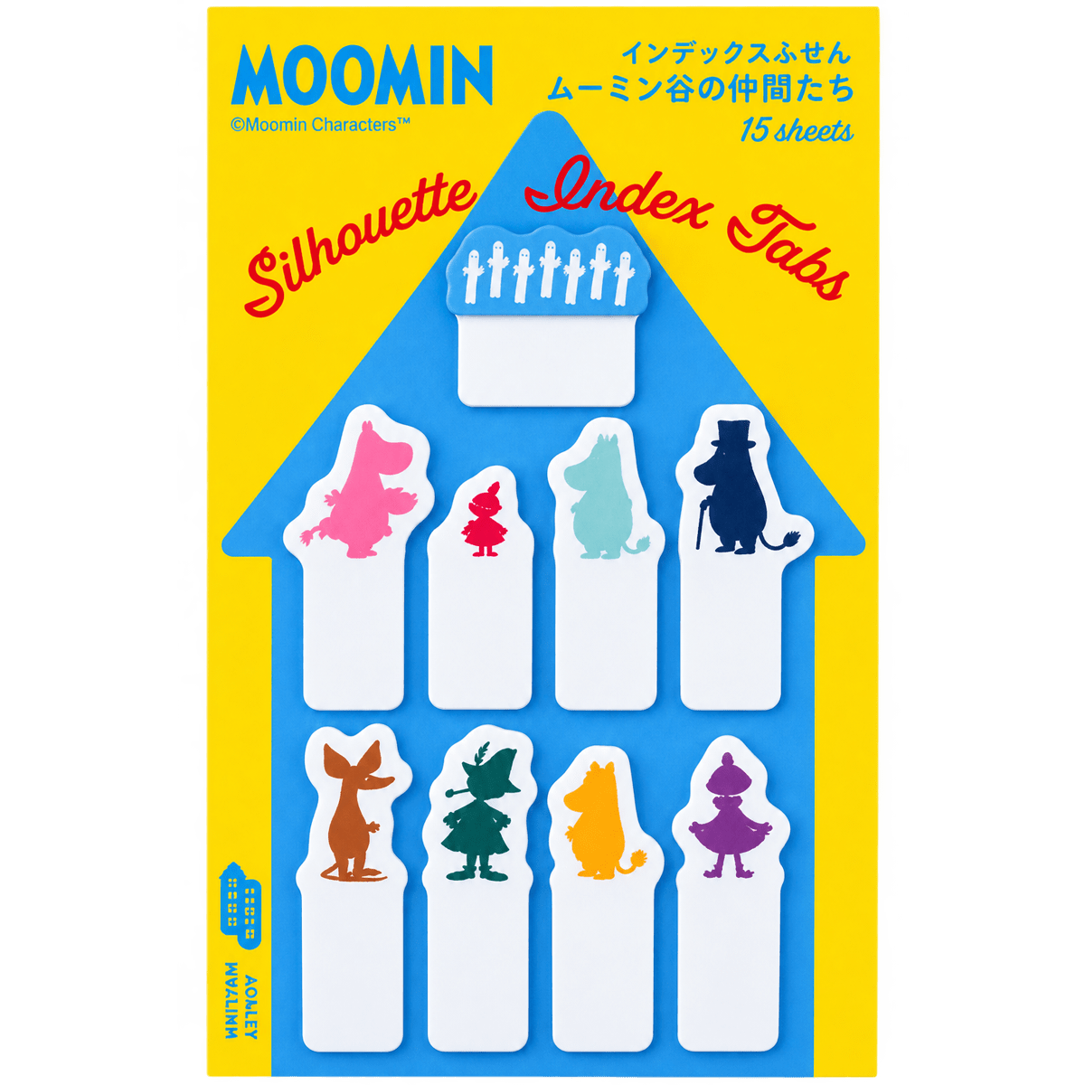 Hobonichi Sticky Notes - Moomin: Index (Friends of Moominvalley) - Pen Boutique Ltd