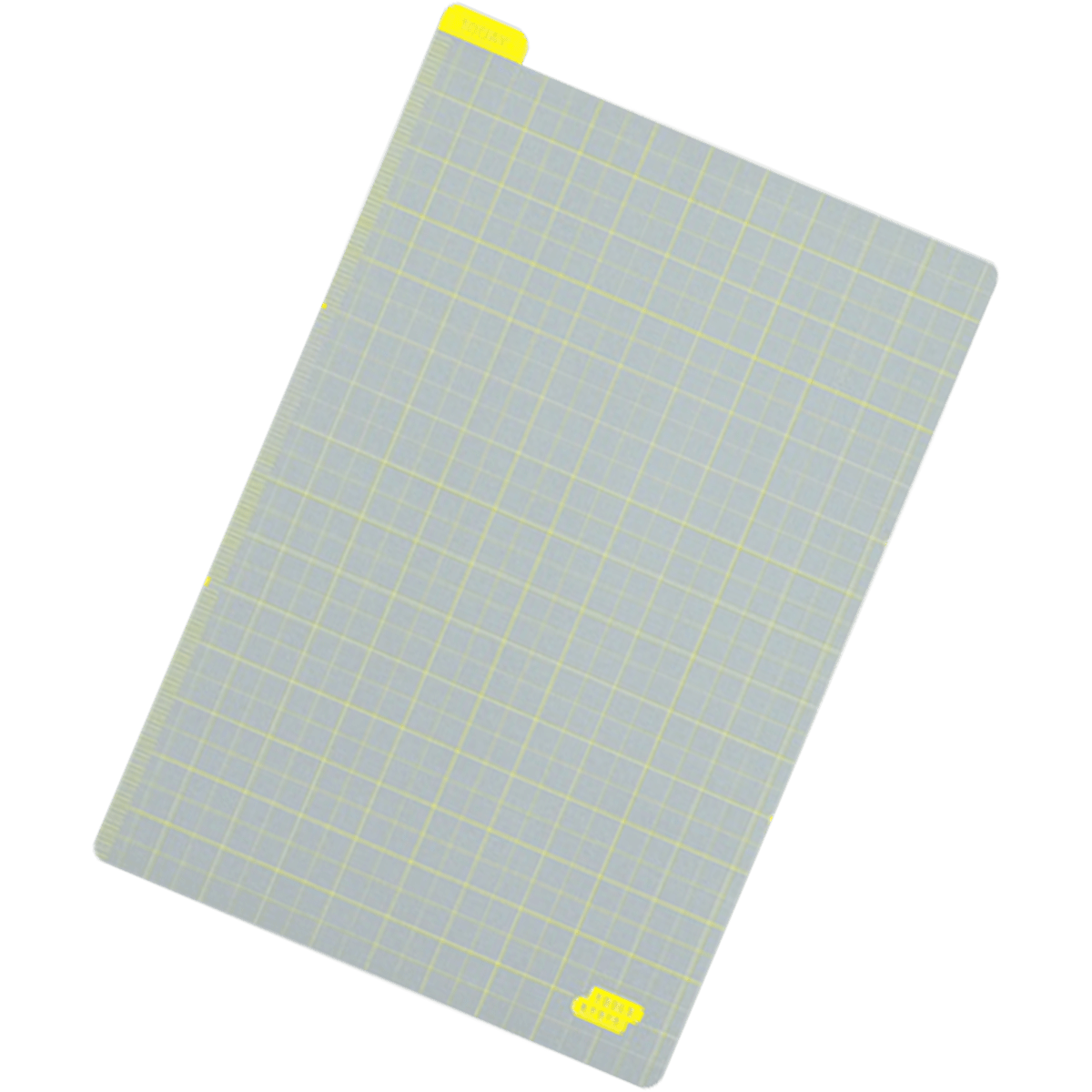 Hobonichi Pencil Board - Ice Gray x Yellow - A6 - Pen Boutique Ltd