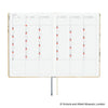 Hobonichi 2027 HON Light Hard Cover English Book - V&A Series: Vine - A5 (January Start) - Pen Boutique Ltd
