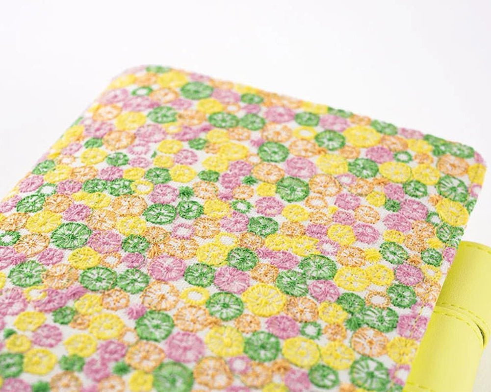 Hobonichi Japanese 2027 Cover - Minä Perhonen: Skyful (Yellow) - A6 - Pen Boutique Ltd
