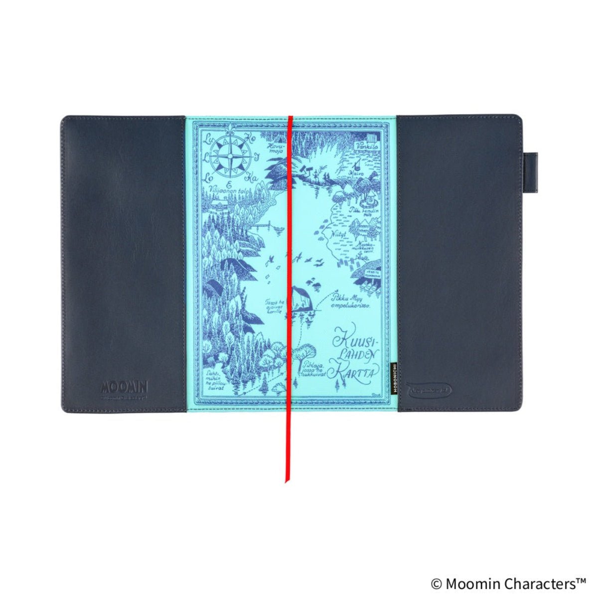 Hobonichi 5-Year Techo Leather Large Cover - Moomin: Written Memories - A5 - Pen Boutique Ltd