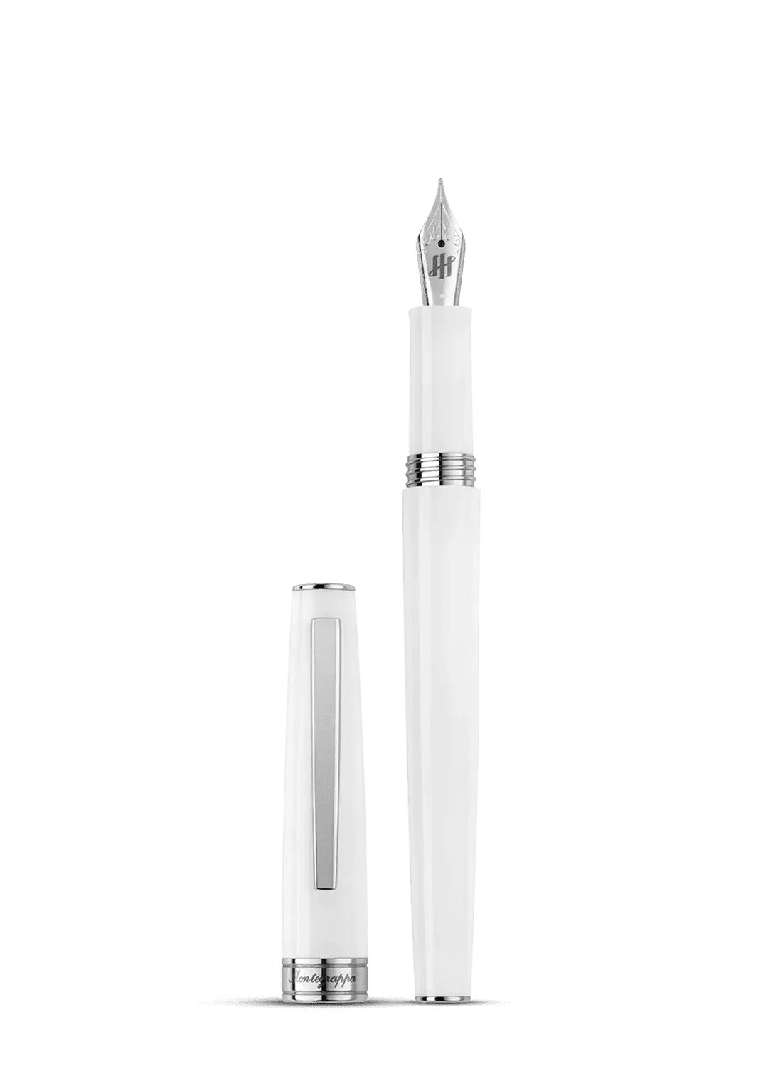 Montegrappa Armonia Fountain Pen - Frost White - Pen Boutique Ltd
