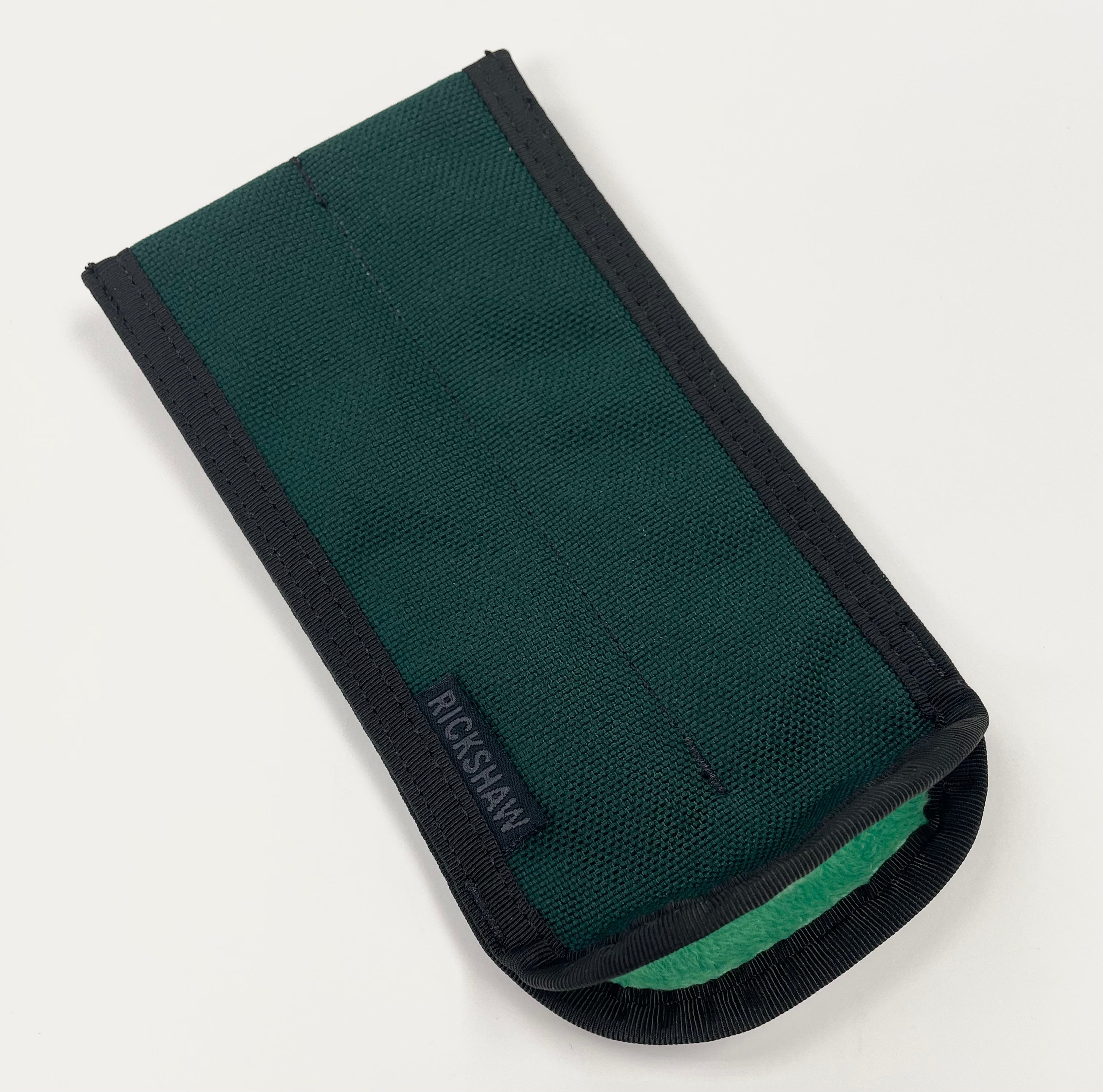 Rickshaw Plush Coozy Pen Case - Kelly Green - Large (2 Pen)-Pen Boutique Ltd