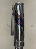 David Oscarson Rosetta Stone Rollerball Pen - Translucent Sapphire Blue and Opaque Black and Red Hard Enamel-Pen Boutique Ltd