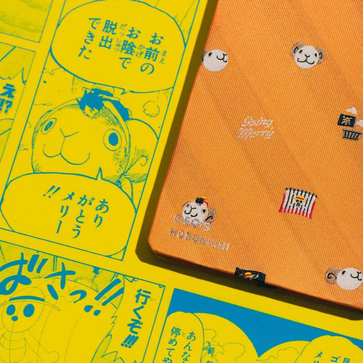 Hobonichi Light Hardcover English Book - ONE PIECE magazine: Very Very Merry! - Tall & Slim (Weeks - Jan Start) - Pen Boutique Ltd