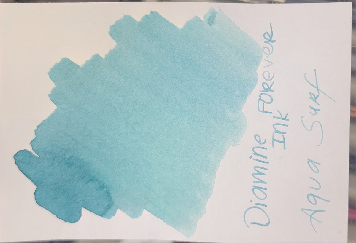 Diamine Forever Ink Bottle - Aqua Surf - 50 ml - Pen Boutique Ltd