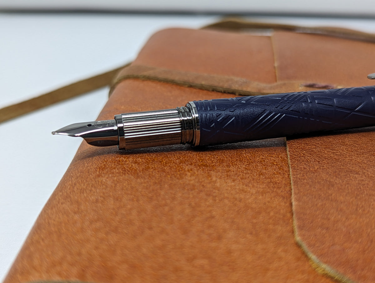 Montblanc Starwalker Fountain Pen - Space Blue Resin - Pen Boutique Ltd