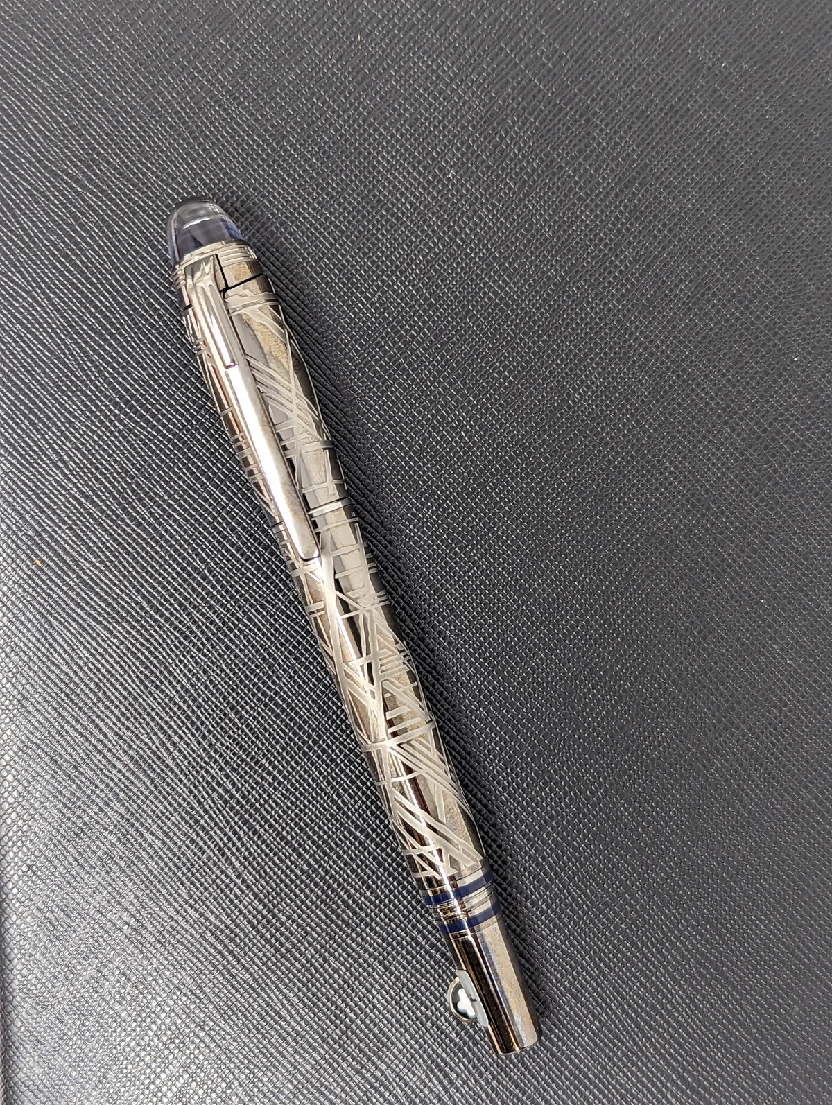 Montblanc Starwalker Fountain Pen - Space Blue Metal - Pen Boutique Ltd