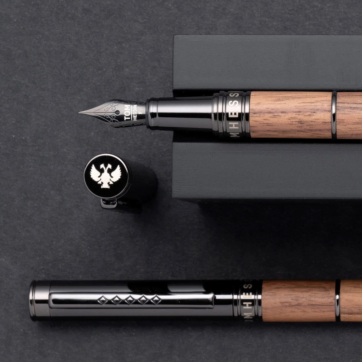Tom Hessin Revolution Rustic Fountain Pen - Pen Boutique Ltd