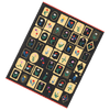 Hobonichi Foil-Stamped Stickers - Yoshie Watanabe (Petit Bloom) - Pen Boutique Ltd