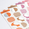 Hobonichi Bookmark-Style Foil-Pressed Stickers - TSUKI no IRO - Pen Boutique Ltd