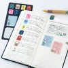 Hobonichi Sticky Notes - Yoshie Watanabe (Petit Bloom) - Pen Boutique Ltd