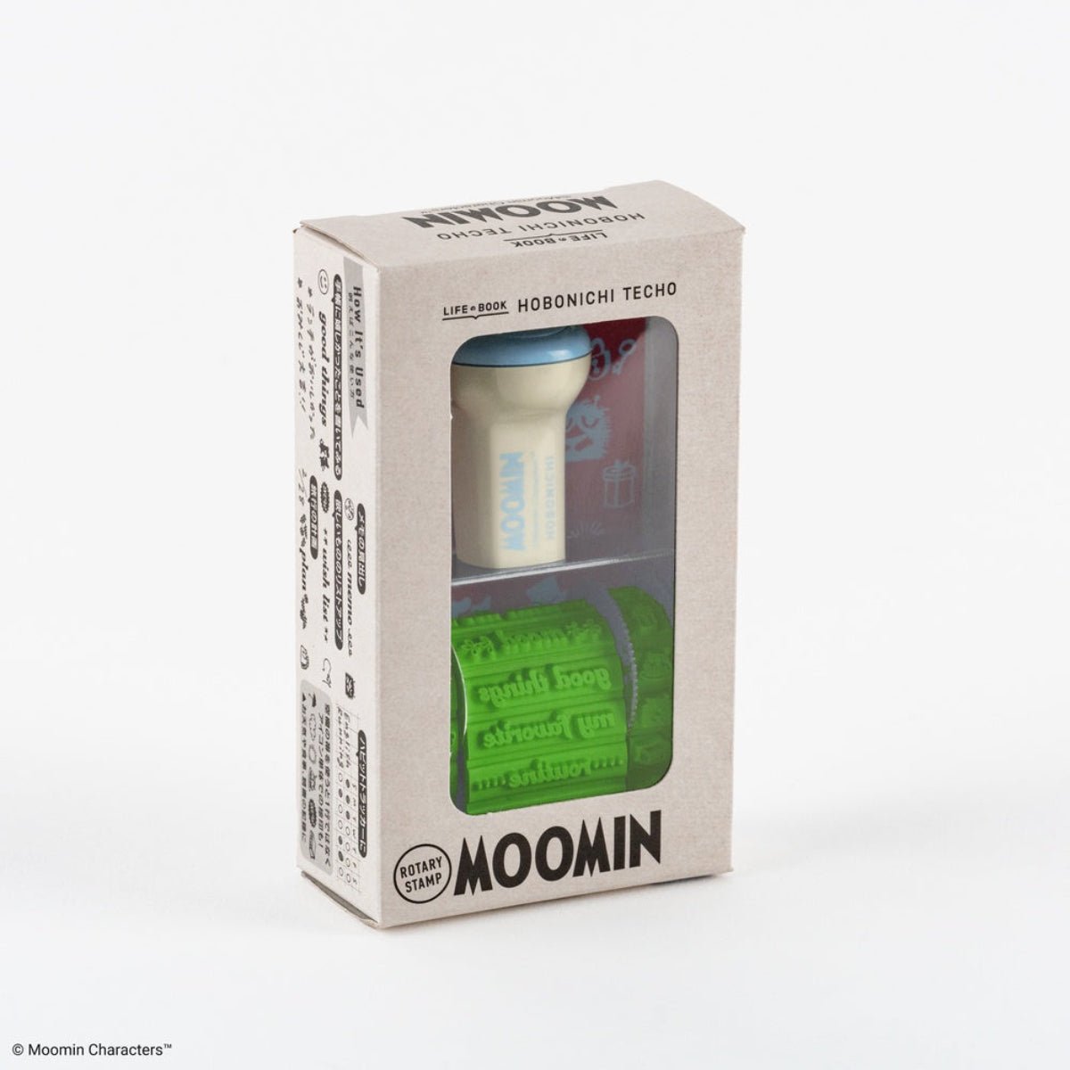 Sanby x Hobonichi Techo Rotating Stamp - Moomin - Pen Boutique Ltd