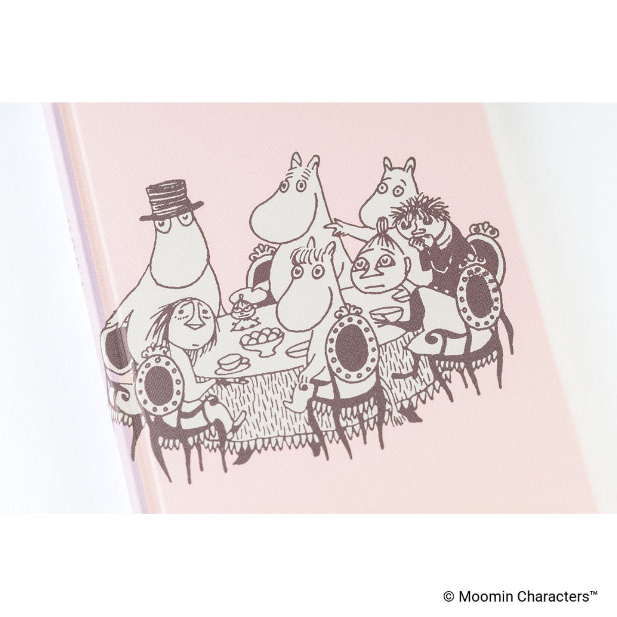 Hobonichi 2027 Light Hardcover Book - Moomin: At the Table - Tall & Slim (Weeks - January Start) - Pen Boutique Ltd