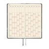 Hobonichi Light Hardcover English Book - Natal Design: Lucky Swallow - Tall & Slim (Weeks - Jan Start) - Pen Boutique Ltd