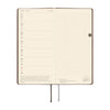 Hobonichi 2027 Light Hardcover English Book - Smooth: Cafe au Lait - Tall & Slim (Weeks - January Start) - Pen Boutique Ltd