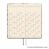 Hobonichi 2027 Light Hard Cover English Book - V&A Series: Leicester - Tall & Slim (Weeks - January Start) - Pen Boutique Ltd