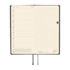 Hobonichi 2027 Soft Cover English Book - White Line: Black - Tall & Slim (Weeks - January Start) - Pen Boutique Ltd