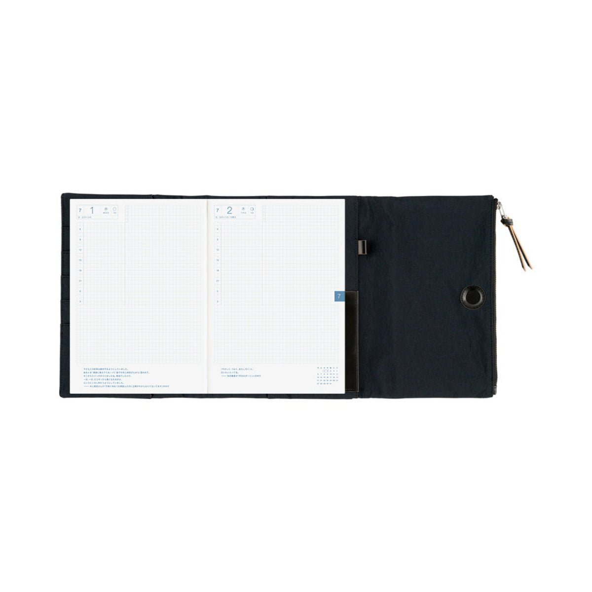 Hobonichi 2027 Cousin Cover - Tragen: Black - A5 - Pen Boutique Ltd