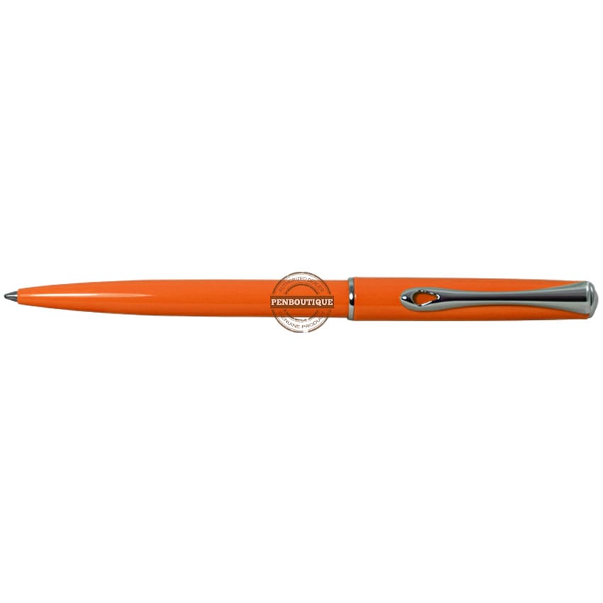 Diplomat Traveller EasyFLOW Ballpoint Pen - Lumi Orange - Pen Boutique Ltd
