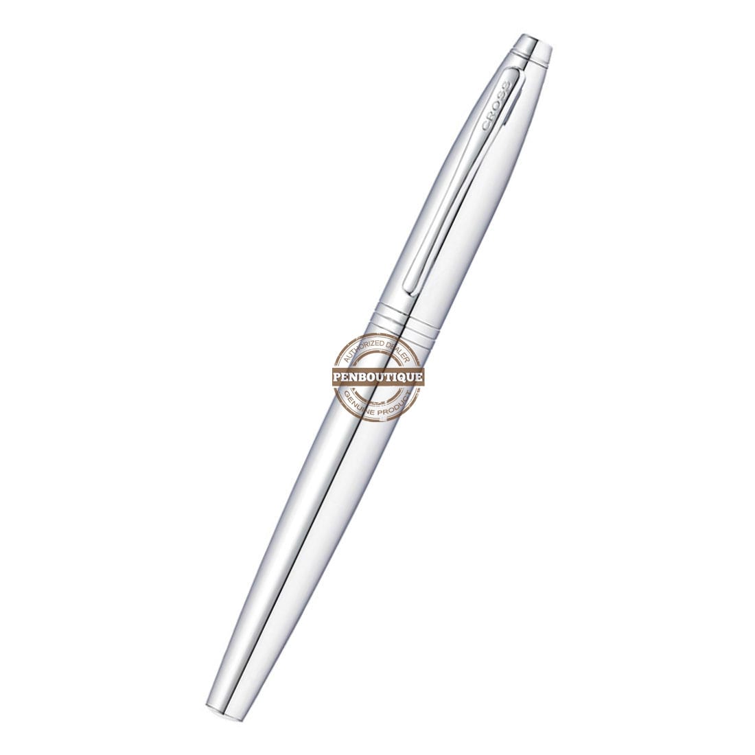 Cross Calais Rollerball Pen - Polished Chrome - Pen Boutique Ltd