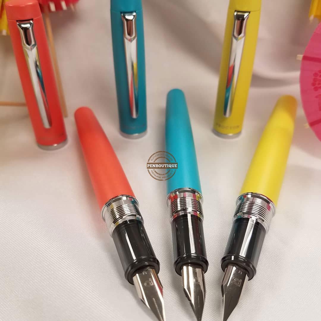 Platinum Procyon Fountain Pen - Turquoise Blue - Pen Boutique Ltd