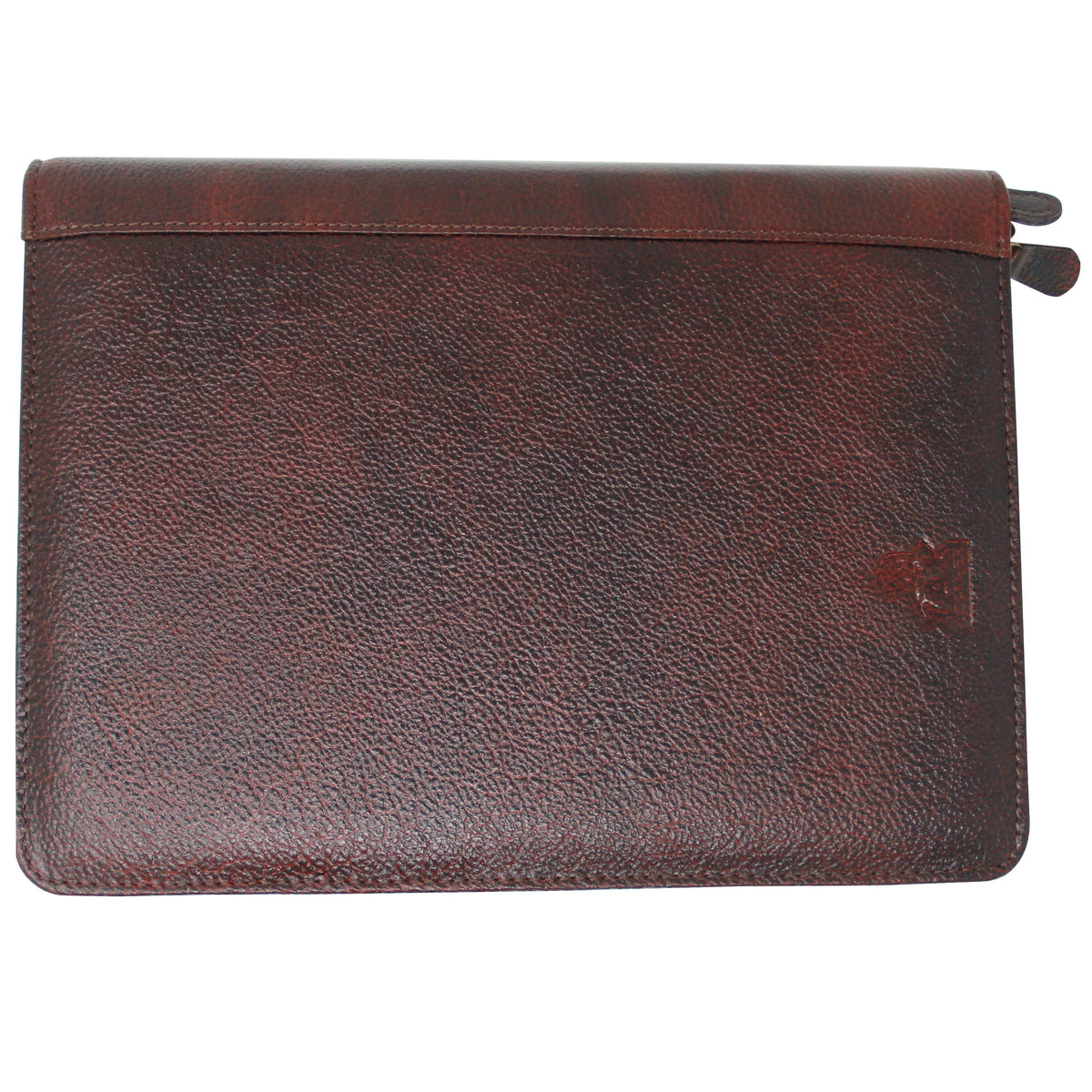 Yak Leather Premium Leather 24 Pen Case - Brown - Pen Boutique Ltd