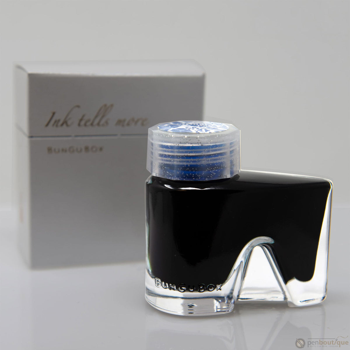 Bungubox Ink Bottle - Omaezaki Ruri-Umi - 30ml - Pen Boutique Ltd