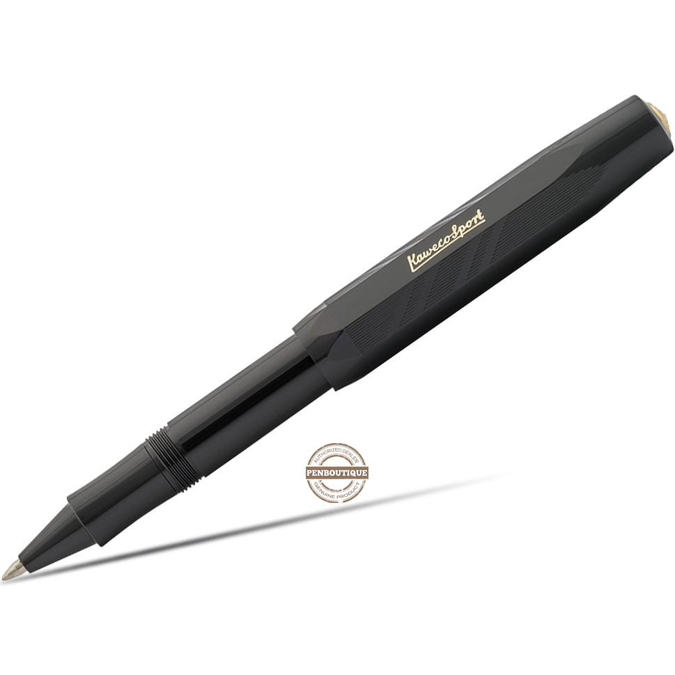 Kaweco Sport Guilloche Rollerball Pen - 1935 Black - Pen Boutique Ltd