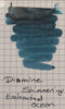 Diamine Shimmer Ink 50 ml Enchanted Ocean - Silver shimmer - Pen Boutique Ltd