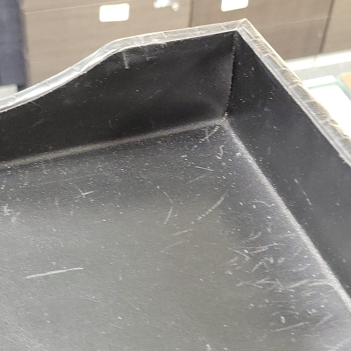(Outlet) Bosca Letter Tray without Lid in Black Basket Weave - Pen Boutique Ltd