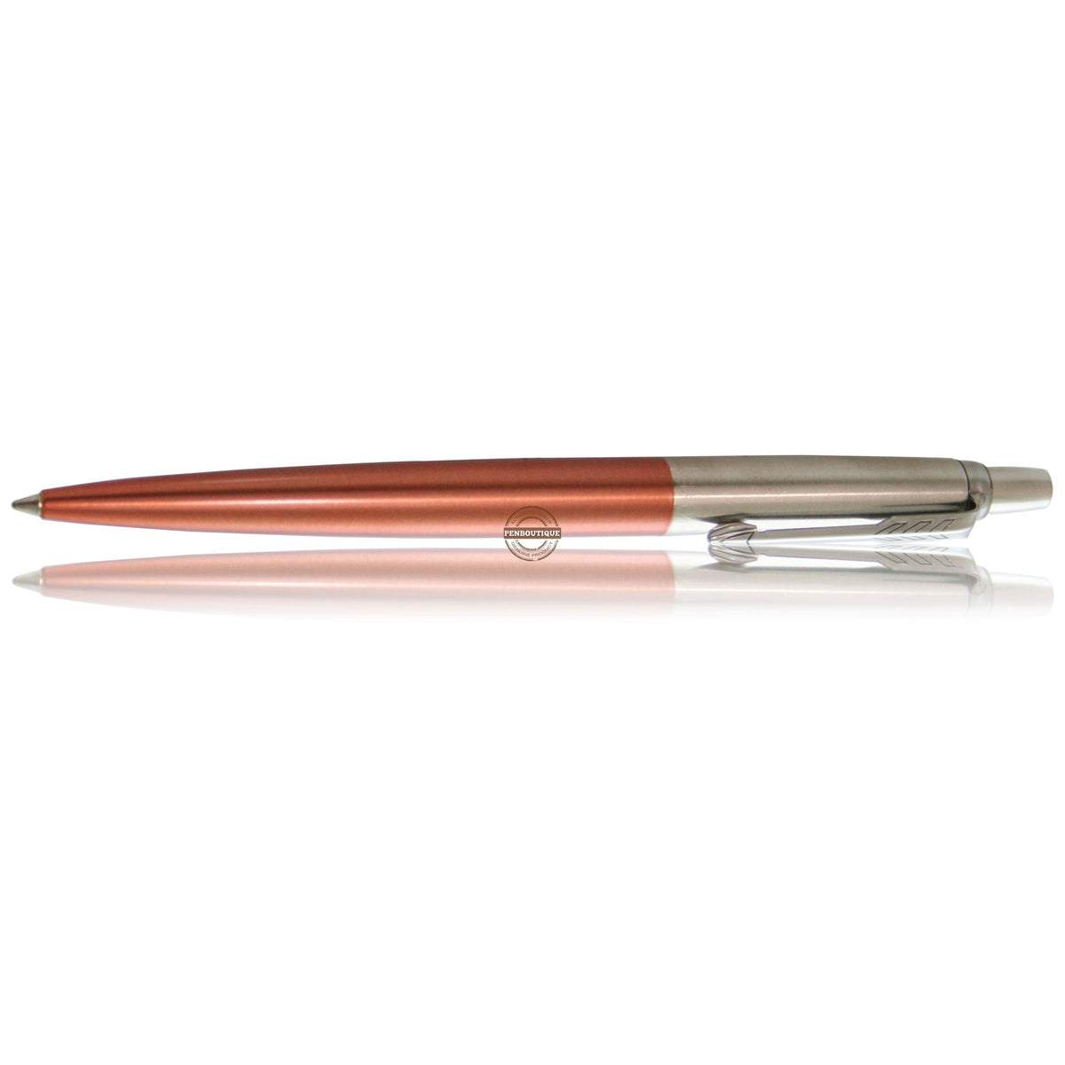 Parker Jotter Ballpoint Pen - Chelsea Orange - Chrome Trim - Pen Boutique Ltd
