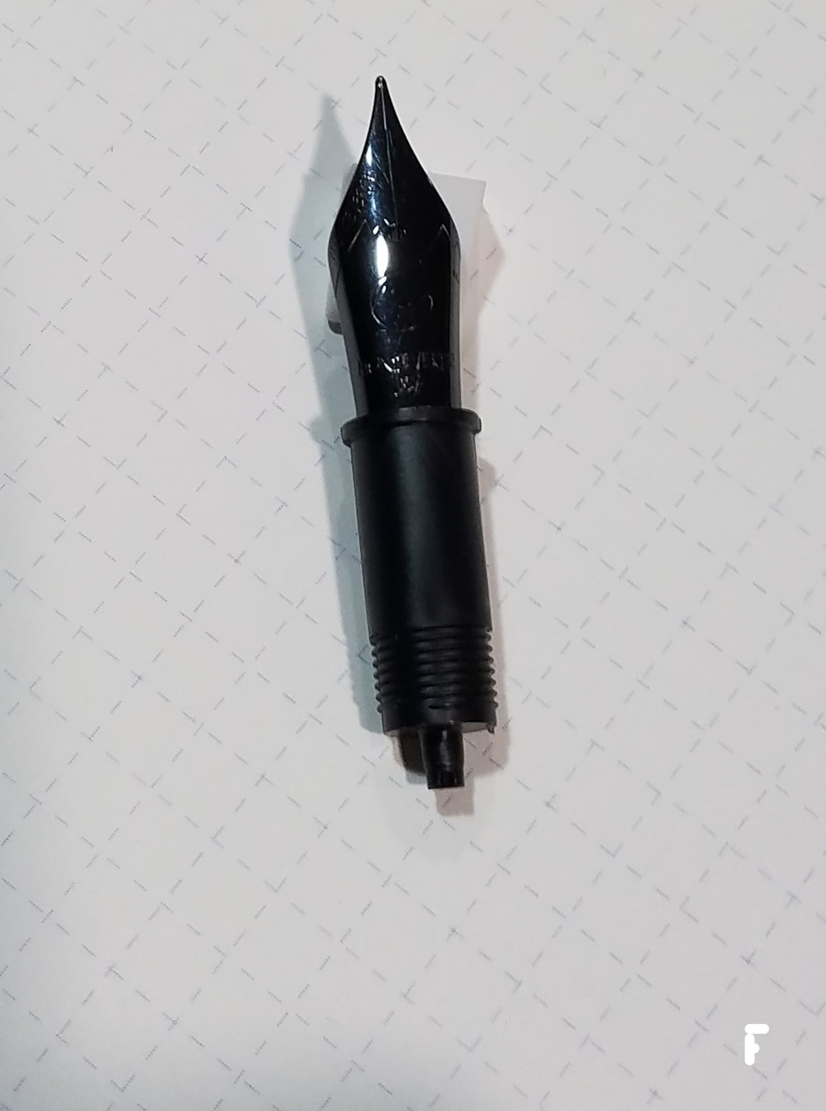 Monteverde Replacement Nib - 6 Black Stainless Steel (JW) - Pen Boutique Ltd