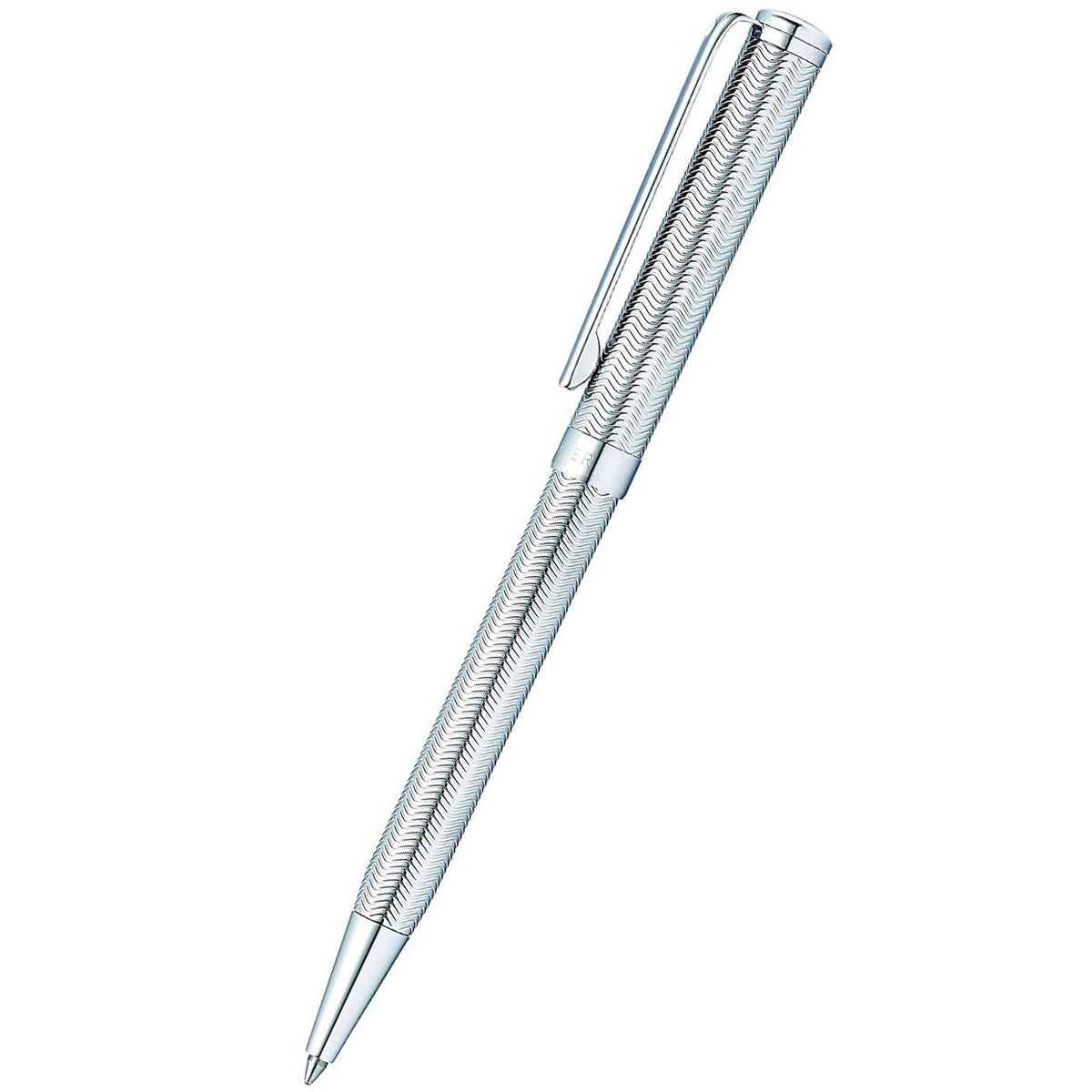 Sheaffer Intensity Ballpoint Pen - Engraved Chrome - Pen Boutique Ltd