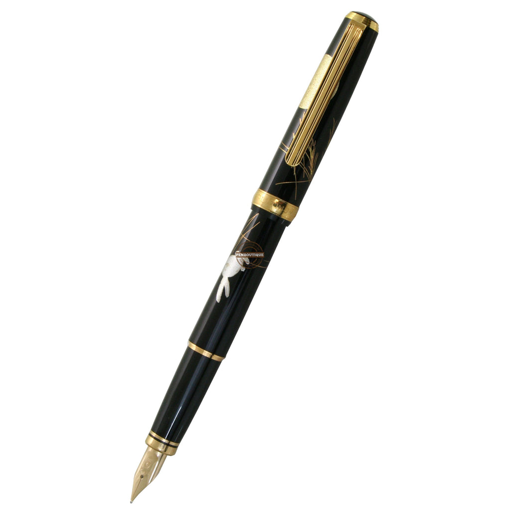 Platinum Classic Maki-E The Moon and A Rabbit Fountain Pen - Pen Boutique Ltd