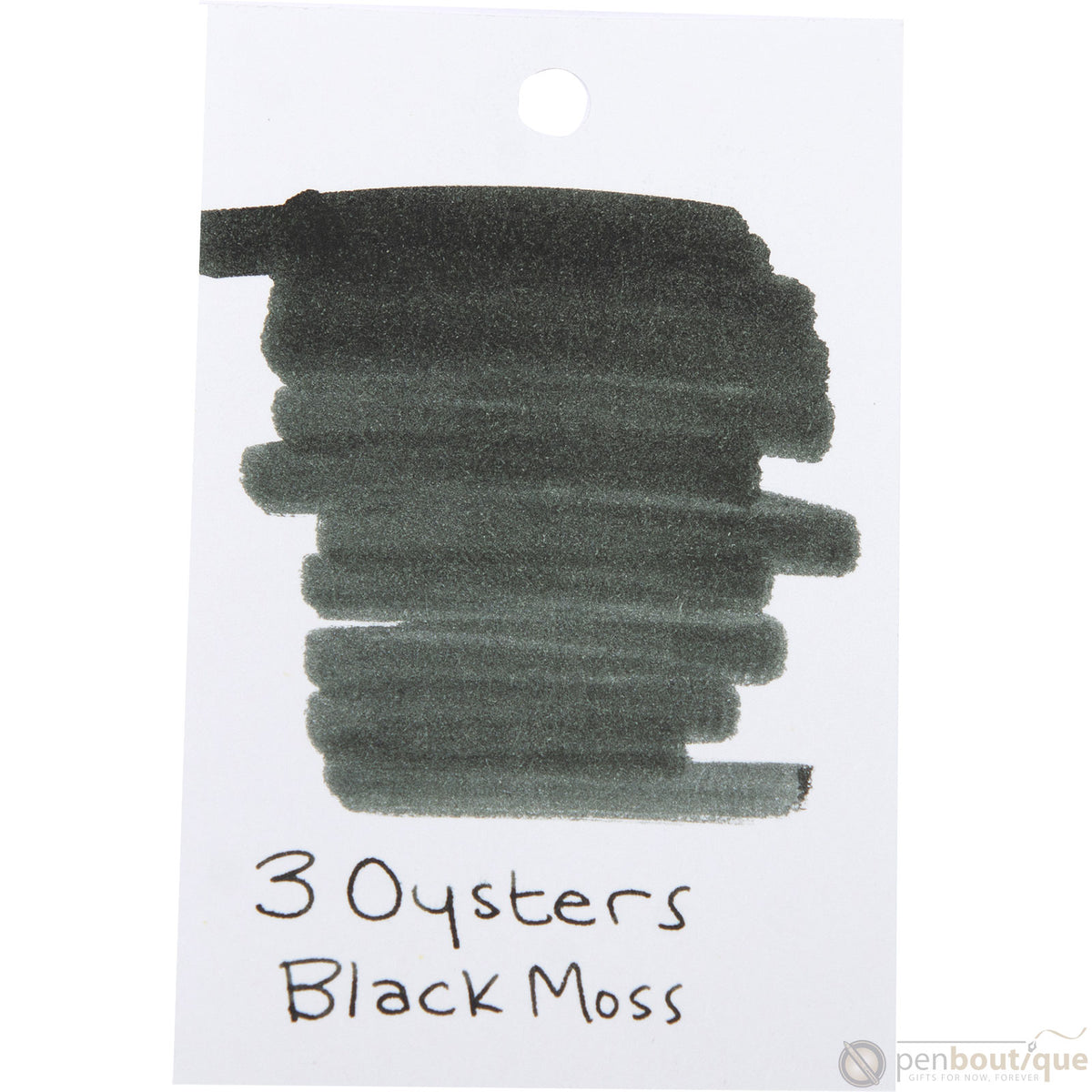 3 Oysters Delicious Black Moss - 38ml Bottled Ink - Pen Boutique Ltd