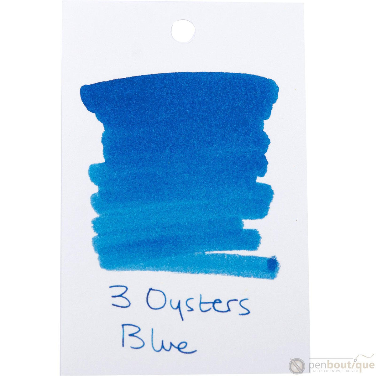 3 Oysters Delicious Blue - 38ml Bottled Ink - Pen Boutique Ltd
